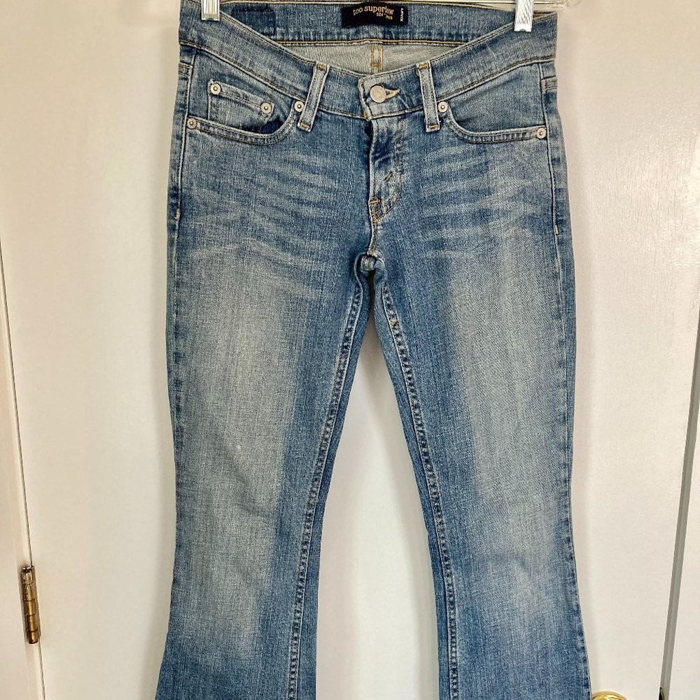 Levi's 524 Too Superlow Skinny Jeans SZ 3M